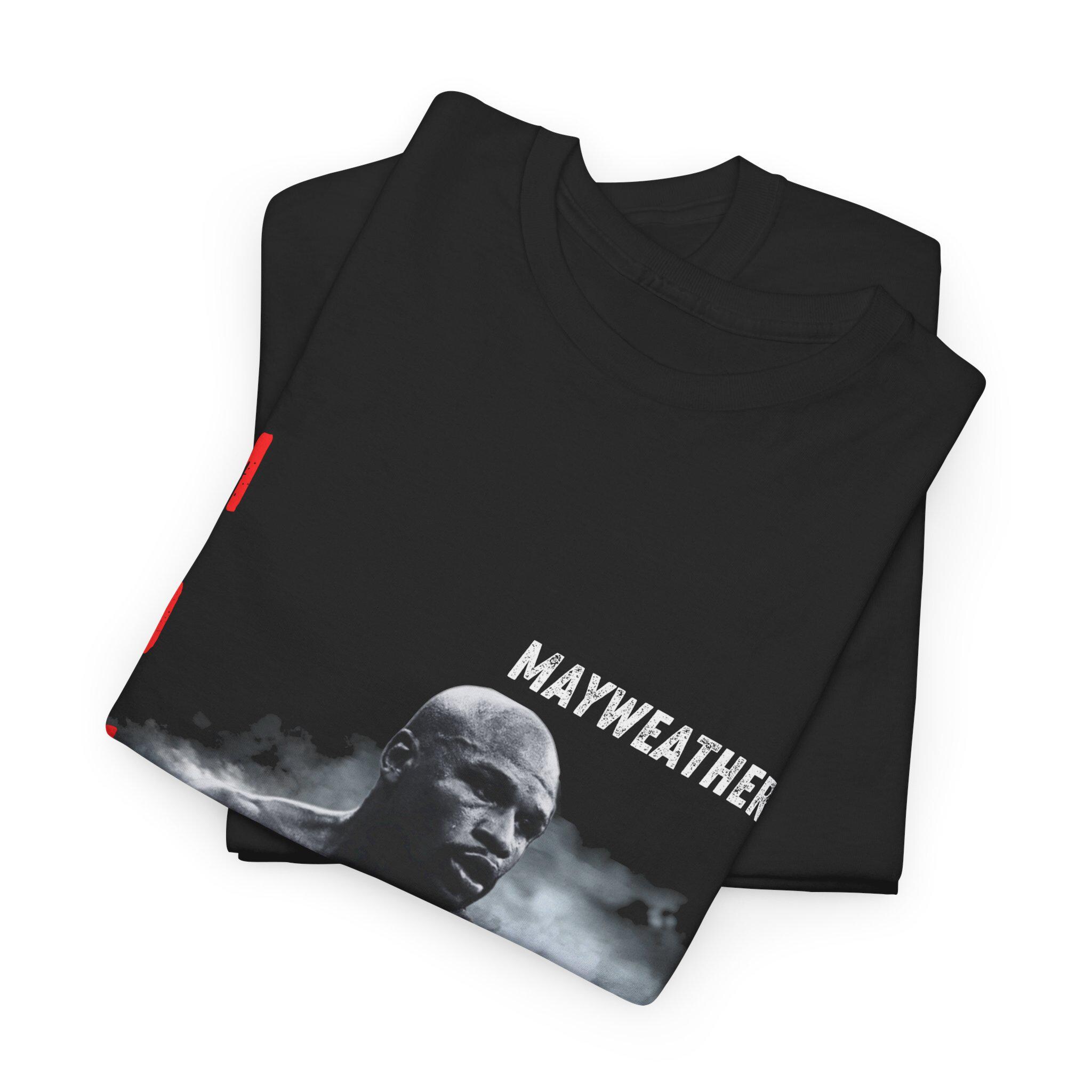 フロイド・メイウェザーTシャツ：ユニセックスヘビーコットン