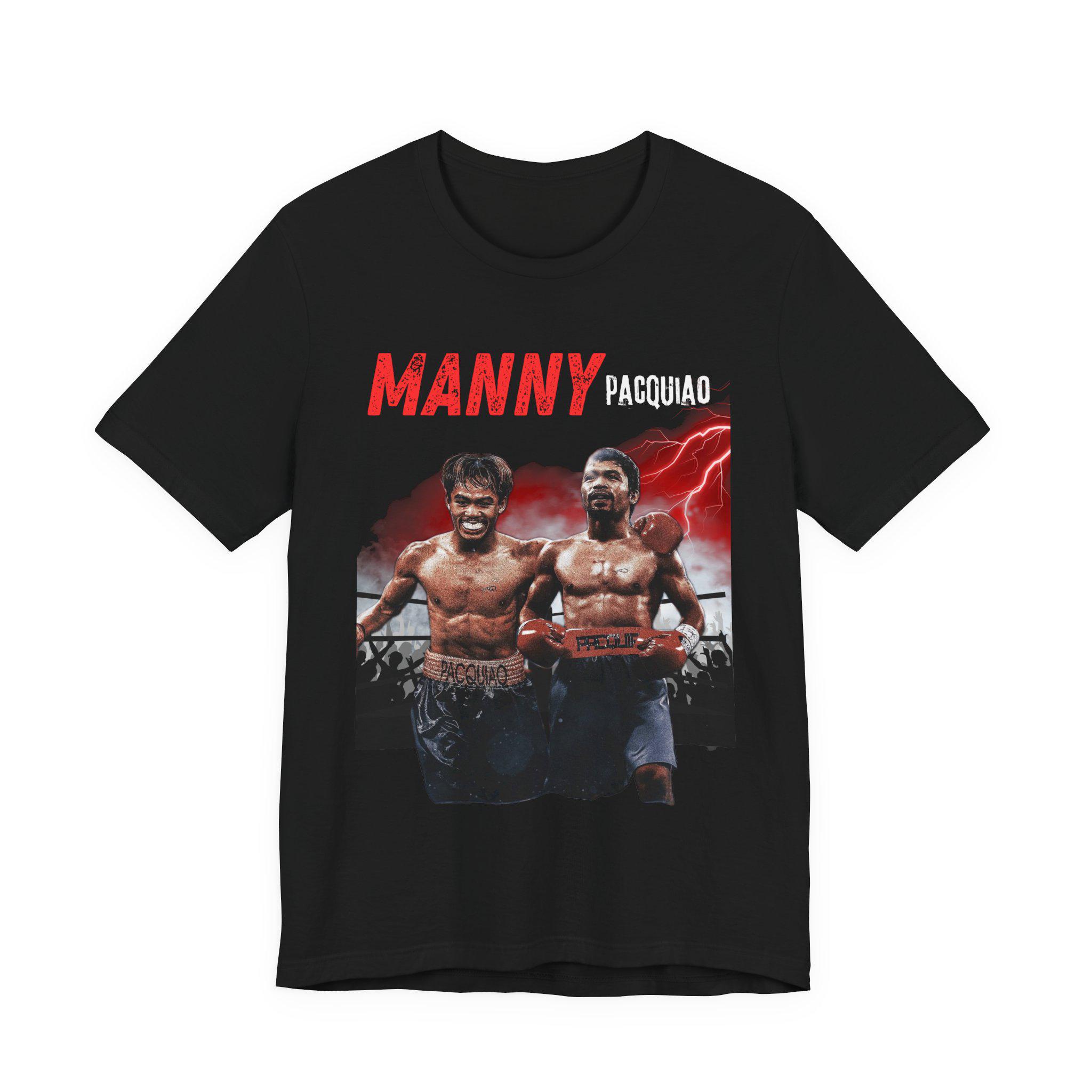 マニー・パッキャオ ボクシングTシャツ：軽量スポーツウェア