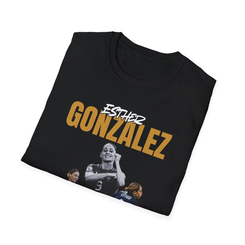 Esther Gonzalez Football Soccer Player Graphic T-Shirt |Gotham FC image 2
