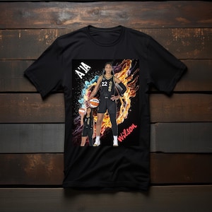 Wnba A&#39;ja wilson T-shirt, A&#39;ja Wilson tee, Las Vegas aces, mens t-shirt, womens t-shirt, Las Vegas aces gear, aces t-shirt