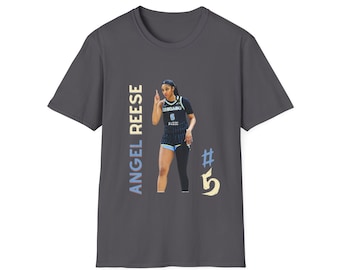 Angel Reese Chicago Sky T-Shirt: WNBA Basketball Tee