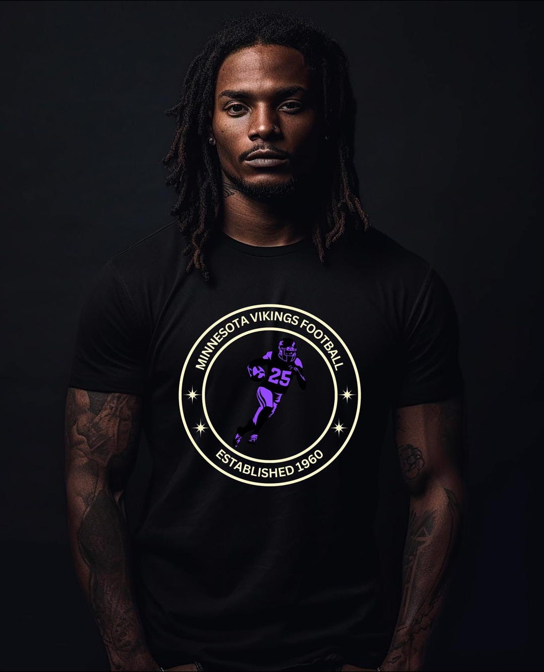 ヴィンテージ ミネソタ バイキングス Tシャツ：レトロなフットボール