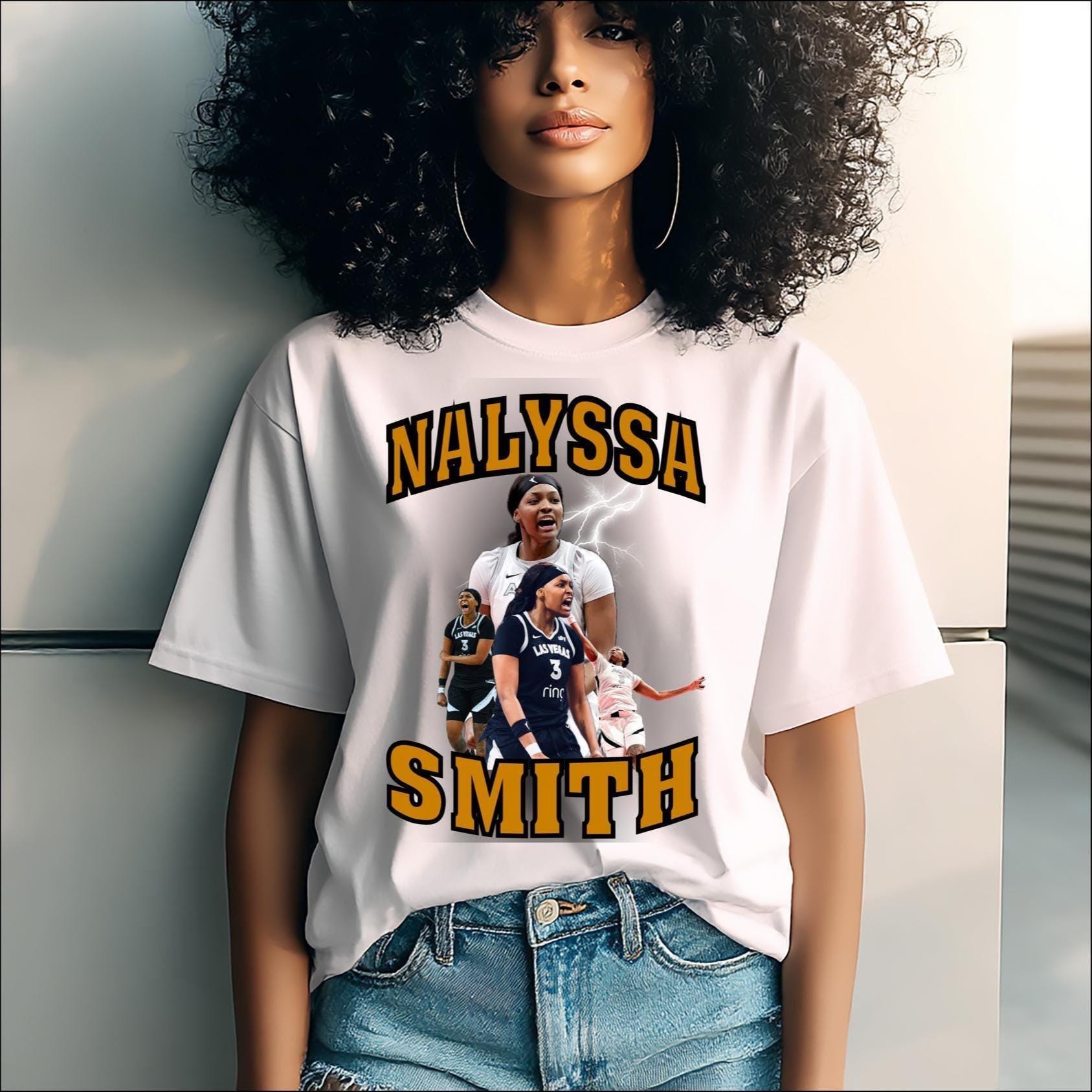 Nalyssa Smith Graphic Basketball T-shirt, Sports Tee, Unisex Shirt