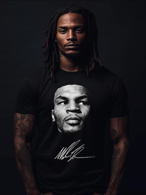 マイク・タイソン シグネチャー Tシャツ：ヴィンテージ ボクシング