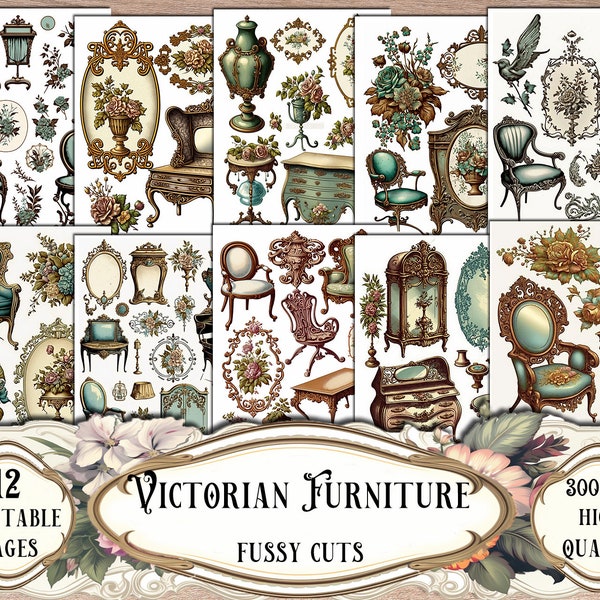 Victorian Furniture - Etsy