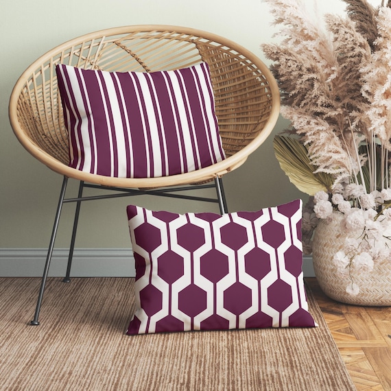 Pillow Inserts Plum Throw Pillow Pillow Inserts Purple Decorative