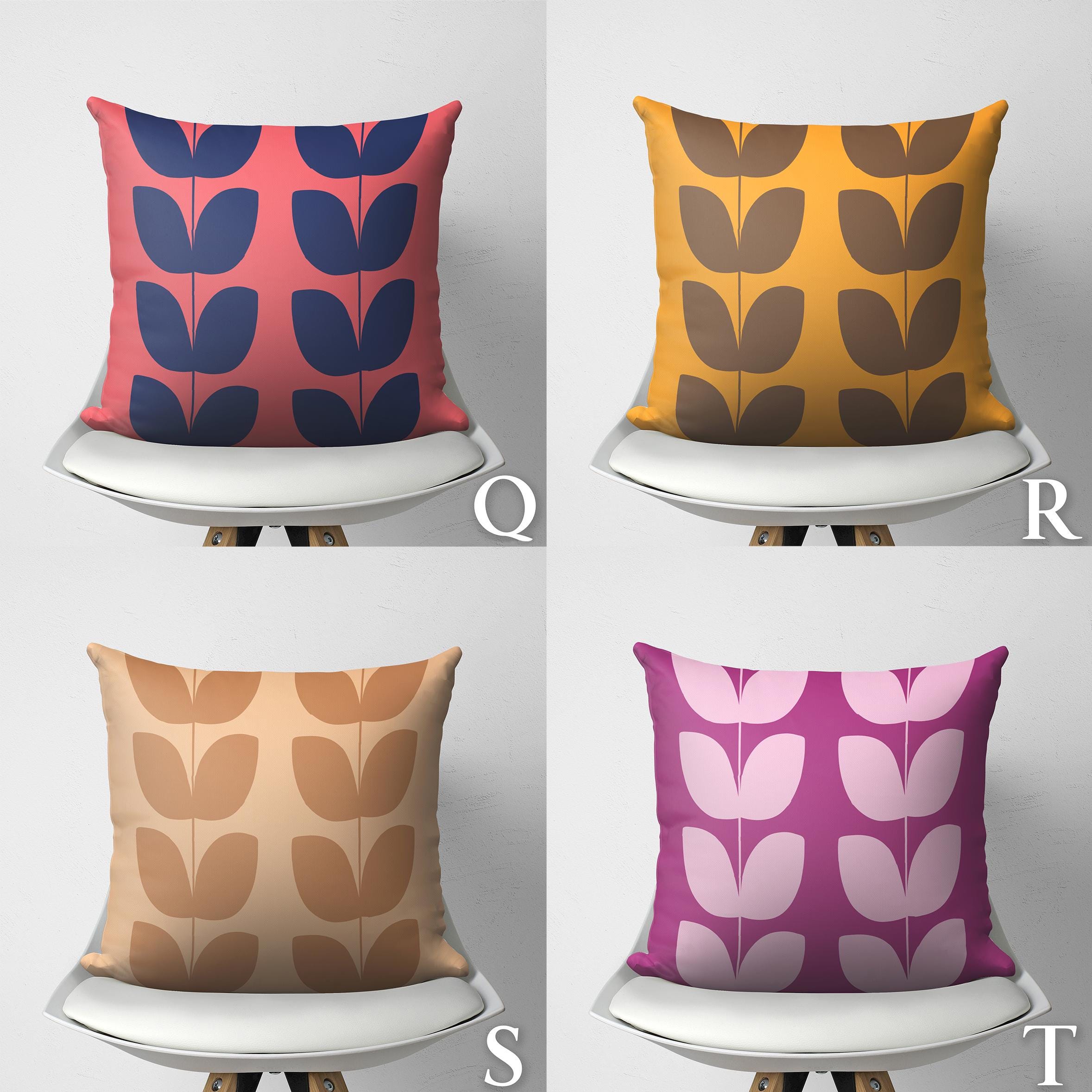 ミッドセンチュリー スカンジナビアスタイル リニアステムクッション