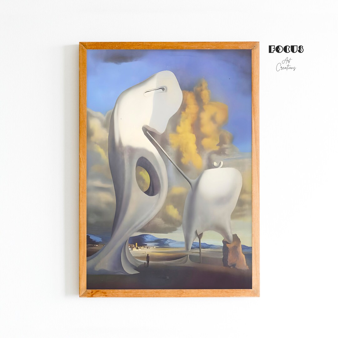 Salvador Dali, the Architectonic Angelus of Millet, 1933, Salvador Dali