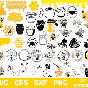 Bee Svg Bundle| Bee Hive Svg| Honeycomb Svg| Bee Clipart| Bee Cut Files| Honey Bee Svg| Queen Bee Svg| Bee Silhouette| Bee path bundle