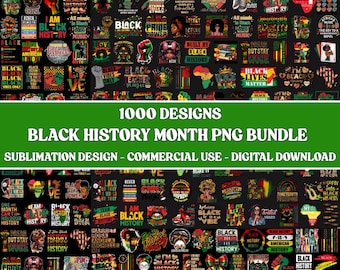 Black History Month PNG Mega Bundle: Juneteenth Designs (Digital Download)