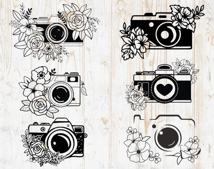 Camera Bundle Svg, Photographer Bundle Svg, Camera Silhouette Svg ...
