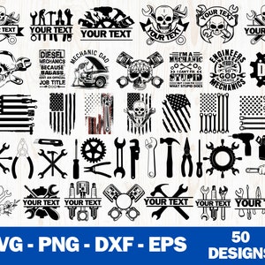 Mechanic Svg Bundle | Mechanic Png | Mechanic Shirt Svg | Mechanic Logo Svg | Tools Svg | Garage Svg | Gear Svg | Wrench Svg |Car Repair Svg