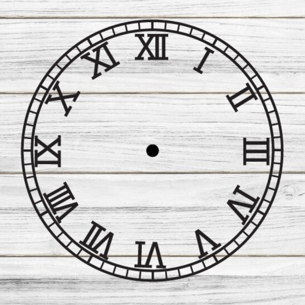 Svg Clock Face - Etsy