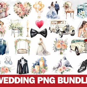 Bride and Groom Back Clipart, Wedding Day Clipart PNG, Marriage clipart, Just Married Clipart, Bride and Groom Png, Digital PNG