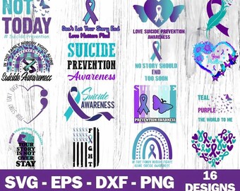 自殺予防啓発 SVG PNG バンドル（デジタルダウンロード）