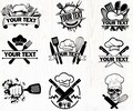 Chef SVG Chef logo - chef svg, kitchen svg, chef tools svg, chef hat svg, dxf, eps, png, cut file
