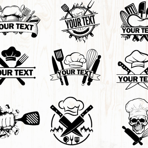 Chef Svg - Etsy