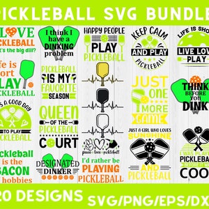 pickleball svg, png, bundle, pickleball shirt svg, funny pickelball svg, pickleball paddles, pickleball gift, pickelball cut files