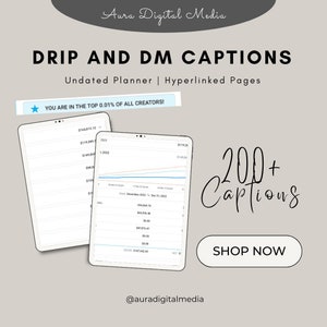 200+ Captions and Drips for Onlyfans