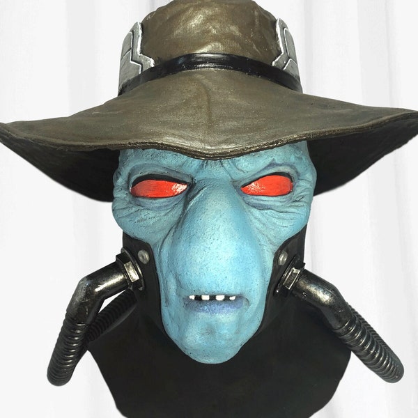 Cad Bane latex mask & Hat, star wars, the Book of Boba Fett