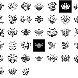 bee svg cut file bundle cricut laser cutter engraving