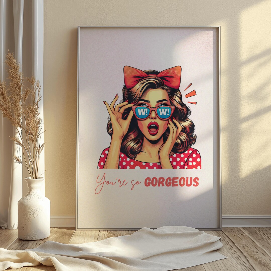 Reputation Decor Gorgeous - Wall Art - Poster - Reputation - Instant Download - Home ...