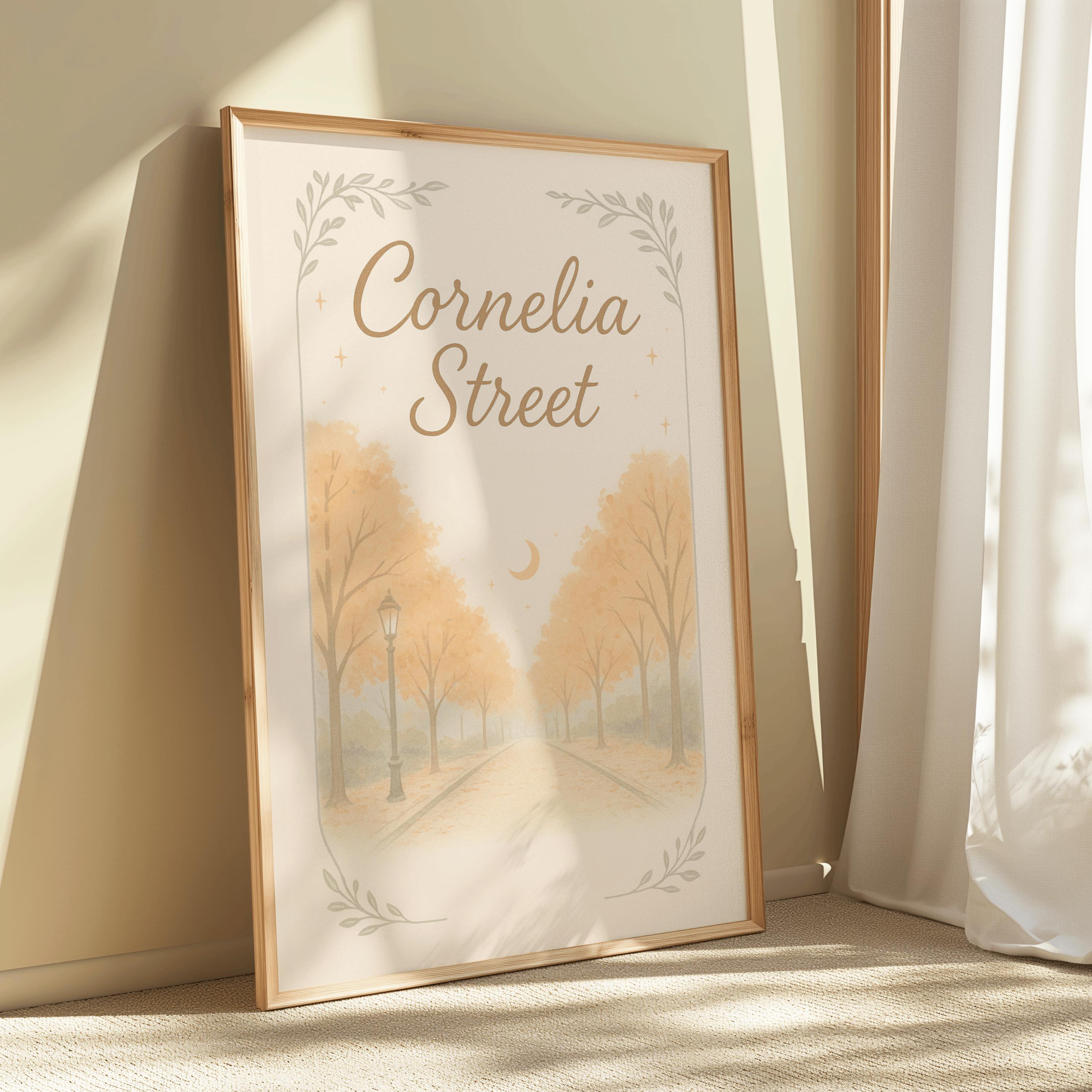 Cornelia Street Poster - Etsy