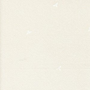 Bee Garden Porcelain White 48415 31 by Gingiber for Moda Quilt Fabric