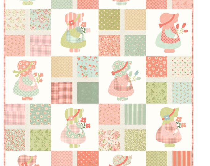 Sunbonnet Sue Hopscotch Kit 38" X 47" From My Sew Quilty Life - Etsy