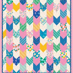 Greta Quilt Kit using Eye Candy from Ruby Star Society 56" x 68"