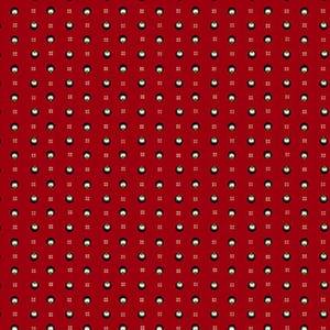 My Childhood Christmas - Red Ditsy Dot Allover from Stacy West HEG1408-88