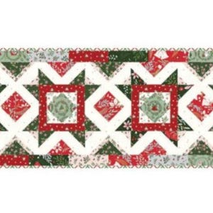 Mistletoe & Holly Little Christmas Runner 18&quot; x 60&quot; Kit KT-16400