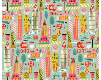 City Life - Buzzing Streets - Blue New York from Paintbrush Studios 12025665