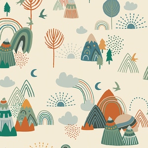Timberline - Dawn designed by Jessica Swift for Art Gallery Fabrics TMB58205