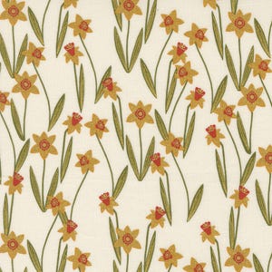 Bee Garden Metallic Porcelain 48413 11M by Gingiber for Moda Quilt Fabric