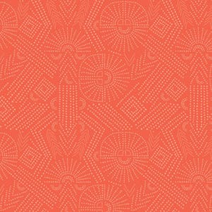 Flight Path - Your Path Coral by Jessica Swift for Art Gallery Fabrics FLP-66806
