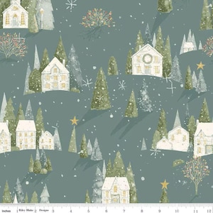 Magical Winterland - Home Sweet Home Winter Christmas from Lisa Audit for Riley Blake Designs C14940R-WINTER
