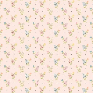 Wildwood Dwellings - Blush Sprigs And Tulips WW25114 from Sheri McCulley and Poppie Cotton