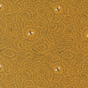 Bee Garden Beeswax 48415 14 by Gingiber for Moda Quilt Fabric