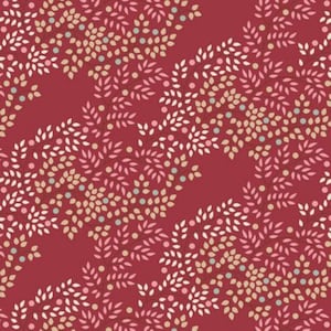 Tilda Creating Memories Winter - Berrytangle Burgundy TIL130147-V15