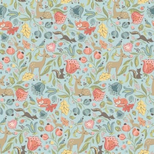 Wildwood Dwellings - Lt Teal Deer Meadow WW25101 from Sheri McCulley and Poppie Cotton