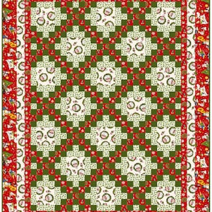 My Childhood Christmas Irish Chain Kit 52&quot; x 67&quot;