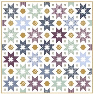 Kit de edredón Seaglass Summer Wandering Star de 167 x 167 cm