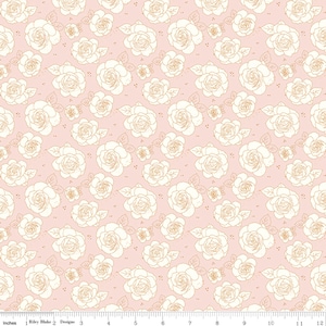 Sunsetridge Roses Ballerina Pink by Minki Kim for Riley Blake Designs C15731R-BALLERINA