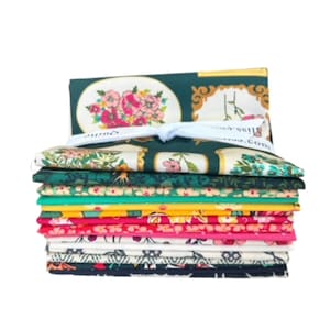 Paquete de 16 cuartos de tela Abode by Maureen Cracknell de Art Gallery Fabrics