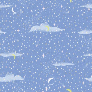 Forever Neverland Peter Pan Pixie Dust - Periwinkle from Jill Howarth for Riley Blake Designs C15905R-PERIWINKLE