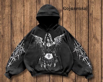 Y2K Zip up Eternal Hoodie, High Street American Streetwear Y2K Zip up Eternal Hoodie, High Street American Streetwear