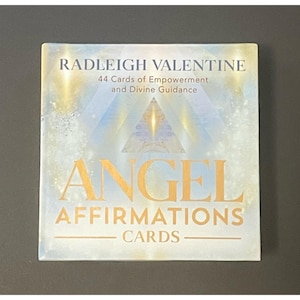 Cartes d'affirmation non scellées, Cartes d'affirmation recto-verso, Cadeau parfait, Messages de l'Archange, Affirmations