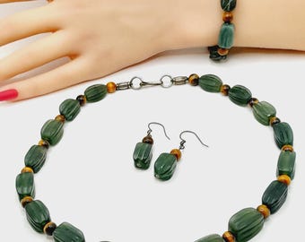 Orecchini A Bottone In Giada Orecchini In Argento Orecchini A Bottone In Argento Sterling - Foto 6