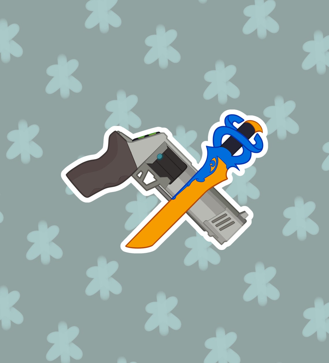 ULTRAKILL Gabriel Justice & Splendor V1 Marksman Stickers - Etsy